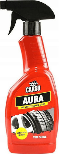 K2 Aura Σπρέι Καθαρισμού / Γυαλίσματος για Ελαστικά και Ζάντες Αυτοκινήτου 500gr
