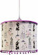 Oxygen Hängelampe Lila mit Fassung E27 35x20cm.
