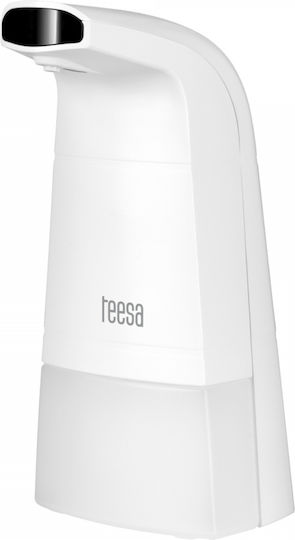 Teesa Επιτραπέζιο Dispenser Αφρού Πλαστικό με Αυτόματο Διανομέα Λευκό 310ml
