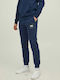 Jack & Jones Men's Sweatpants with Rubber Navy Blue