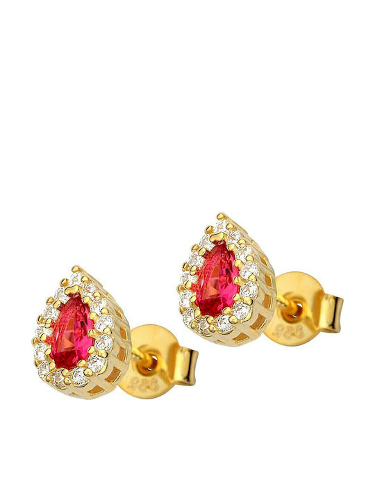 Prince Silvero Earrings made of Silver Gold Pla...