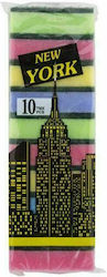 New York Set Küchenschwämme Gerichte Mehrfarbig 10Stück