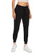 Nike Sportswear Παντελόνι Γυναικείας Φόρμας με Λάστιχο Μαύρο Fleece