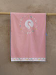 Nima Bath Towels Set 2pcs Swan Pink 450gr/m²