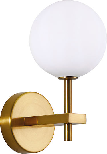Home Lighting Modern Leuchte Wand mit Fassung G9 Gold 12x14x12cm