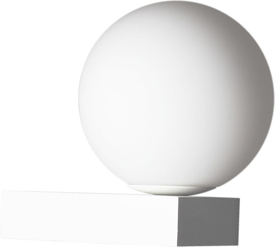 Avide ABWL-1XG9-OLW Lamp Wall White 17.5cm
