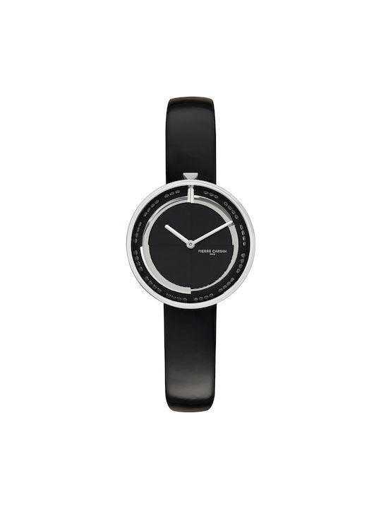 Pierre Cardin Marais Uhr mit Schwarz Lederarmband