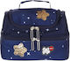 Lyc Sac Unicorn Stars School Hand Lunch Bag 3lt Blue Unicorns 24 x 15 x 15cm 0310