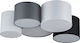 Home Lighting Πλαφονιέρα Οροφής 70εκ. Πολύχρωμη με Ντουί E27