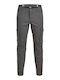 Jack & Jones Boys Fabric Cargo Trouser Gray