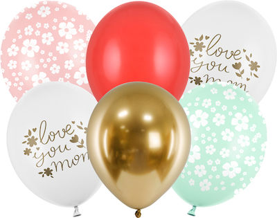 Luftballons Liebe dich Mama, 30cm