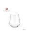 Borgonovo Contea Glass Set Water made of Glass 380ml 6pcs