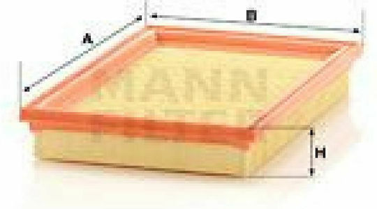 Mann Filter Филтър за въздух за автомобил за Mini Коопер