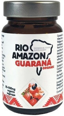 Rio Health Amazon Guarana 500mg 20 veg. caps