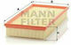 Mann Filter Filtru de Aer Auto pentru Audi A3 / Magazin online Seat Leu / Toledo Skoda Octavia Volkswagen Gândac (Nou) / Bora / Magazin online de golf