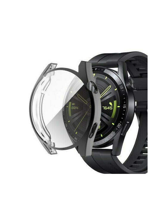 Electroplated Θήκη Σιλικόνης σε Διάφανο χρώμα για το Huawei Watch GT 3 46mm
