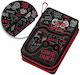 Graffiti Video Game Pencil Case Full with 2 Com...