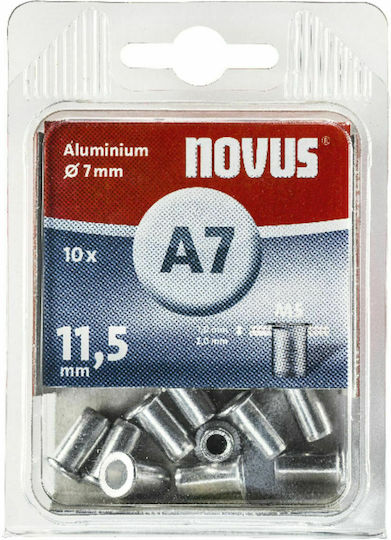 Novus Πριτσίνια Aluminium M5x11.5mm 10Stück