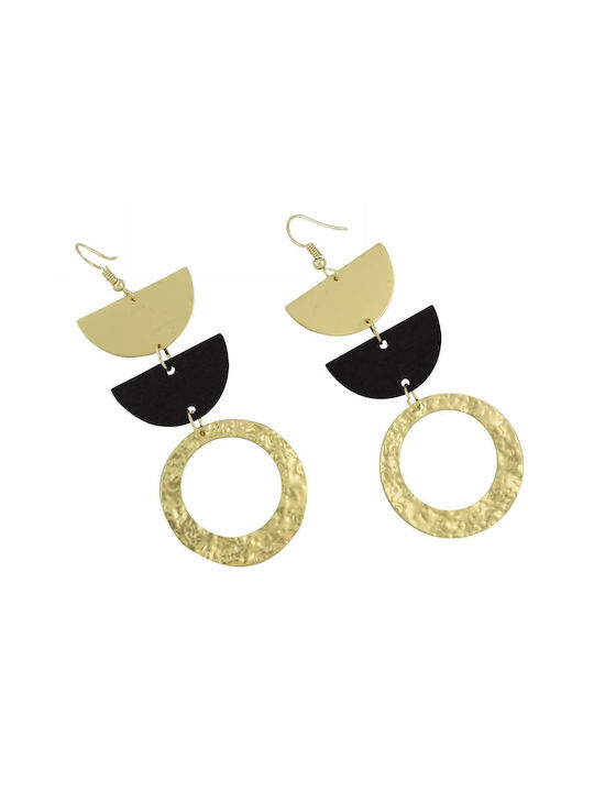 Earrings Dangling Gold Plated