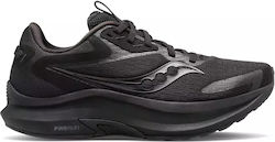 Saucony Axon 2 Ανδρικά Αθλητικά Παπούτσια Running Μαύρα