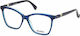 Max Mara Plastic Eyeglass Frame Blue MM 5017 090