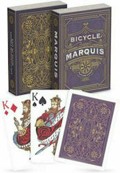 Bicycle Marquis Plasticized Card Deck Purple