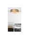 Home Lighting Adjustable Brown Ceiling Light with E27 Socket 50x50x120cm