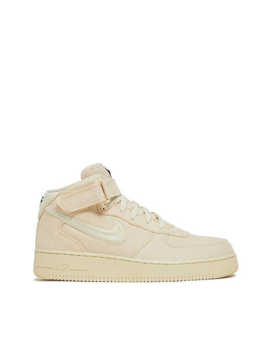 Nike Air Force 1 Mid Stussy Sneakers Fossil / Sail
