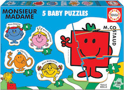 Kids Puzzle Μικροί Κύριοι & Μικρές Κυρίες for 2++ Years 19pcs Educa