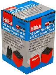 Hilka 260781 Stamped Letters Hand Tool Set 36pcs