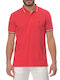 The Bostonians Men's Short Sleeve Blouse Polo Red