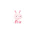 Decobebe LED Kinder Dekorative Lampe Rabbit Rosa