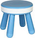 Kids Table made of Plastic Blue