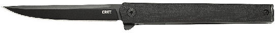 Columbia River Knives Ceo Flipper Blackout Σουγιάς Μαύρος