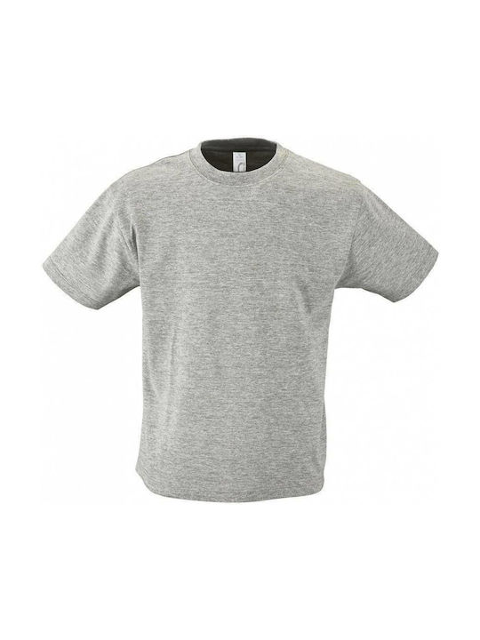 Sol's Παιδικό T-shirt Γκρι