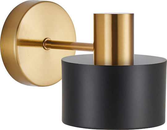 Home Lighting Klassisch Leuchte Wand mit Fassung E27 Gold 14x20x14cm