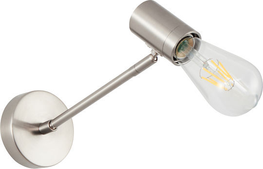 Home Lighting Μονό Σποτ με Ντουί E27 σε Ασημί Χρώμα