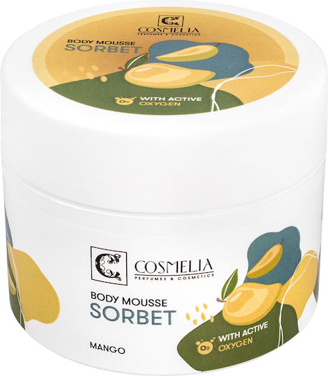 Cosmelia Sorbet Mango Ενυδατική Mousse Σώματος για Όλες τις Επιδερμίδες 200ml