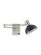 Home Lighting Μονό Σποτ με Ντουί E27 σε Μαύρο Χρώμα