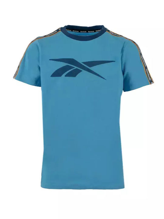 Reebok Παιδικό T-shirt Μπλε Signature Tee