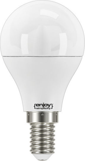 Elvhx LED Bulb 72W for Socket E14 and Shape G45 Warm White 806lm