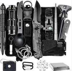 CY-52 Survival Case with Knife, Sparkler & Flashlight