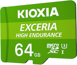 Kioxia Exceria High Endurance microSDHC 64ГБ Клас 10 U1 V30 A1 UHS-I