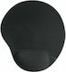 Setty GSM108795 Mouse Pad (180mm) με Στήριξη Καρπού Μαύρο