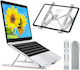 Techly ICA-TBL 134TY Βάση Στήριξης για Laptop έως 16" Ασημί