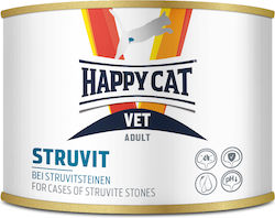 Happy Cat Vet Diet Struvit Υγρή Τροφή για Ενήλικες Γάτες σε Κονσέρβα 200gr