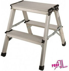 Profal Scară Aluminiu cu 2x2 Trepte 44buc Profal Scară Aluminiu cu 2x2 Trepte 44buc