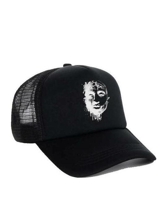 Takeposition Tupac Men's Trucker Cap Black