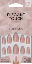 Elegant Touch Tips Νυχιών σε Ροζ Χρώμα 24τμχ 4020716