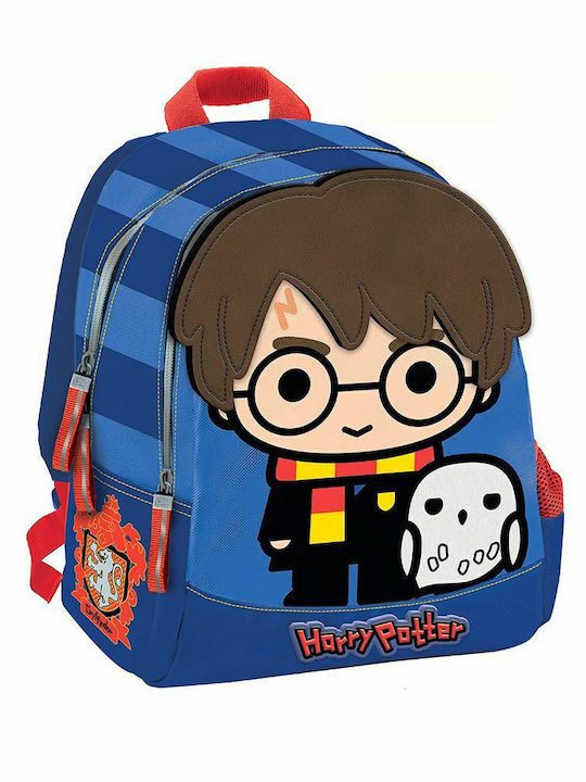 Graffiti Harry Potter School Bag Backpack Kindergarten in Blue color 15lt